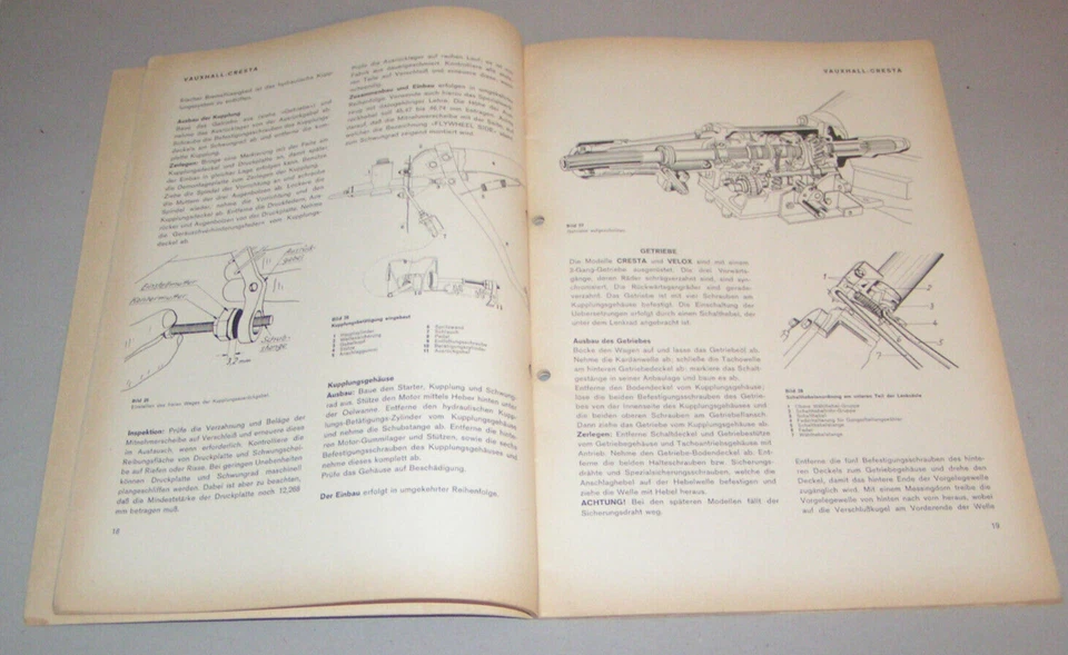 Coche Manual de Reparación Vauxhall Cresta Modelo pa - Año Fabricación 1958-1962 - Imagen 3 de 3