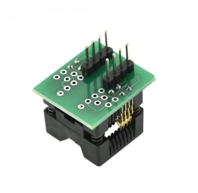 SOIC SOP8 150 mil 1.27 mm Pitch Socket Converter Programmer Adapter