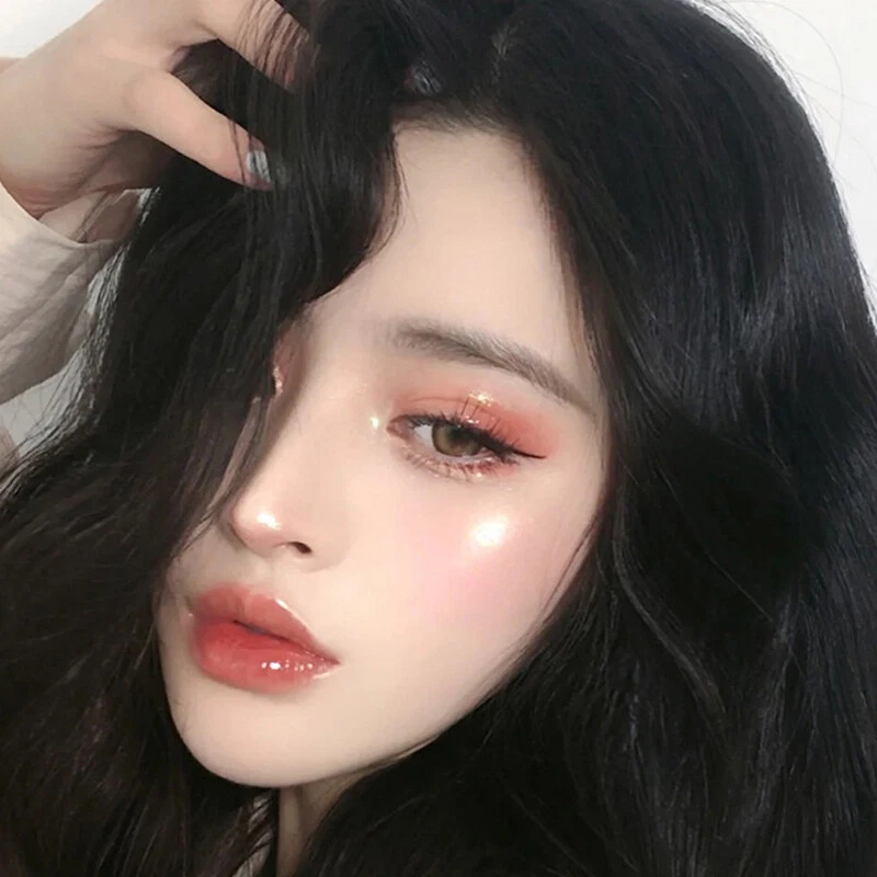 Highlighter Rouge Schimmer Make-Up Perle Zierlicher Und Aufhellung Pulver ∧ - Bild 2 von 4