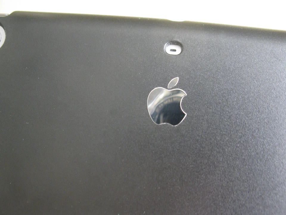 Sticker for Apple Logo Label Aufkleber Badge Silver chrome decal 24mm x 30mm - Image 4 of 4