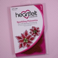 Heartfelt Creations Sparkling Poinsettia - Sparkling Poinsettia Cling Stamp Set on sale Heartfelt Creations Sparkling Poinsettia - Sparkling Poinsettia Cling Stamp Set on sale