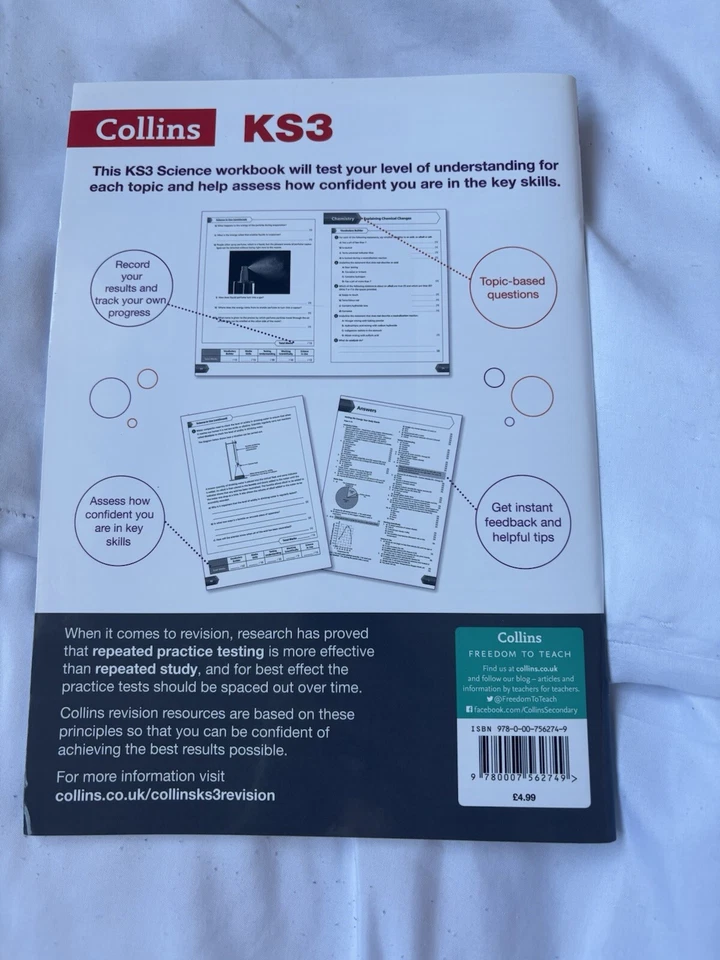  ks3 workbooks year 8 science - Image 2 of 2