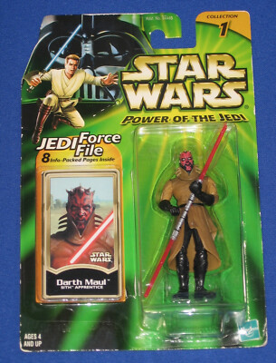 Star Wars Darth Maul Sith Apprentice 4'' Action Figure 2000 MOC Power of the Jedi