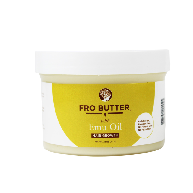 Fro Butter Emu Oil Hair Growth Treatment Shea Butter Virgin