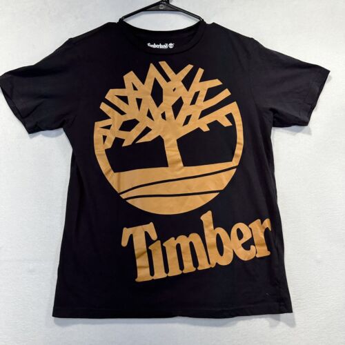 T-shirt grand logo Timberland jeunesse enfants taille grande (14/16) NYC  - Photo 1 sur 3