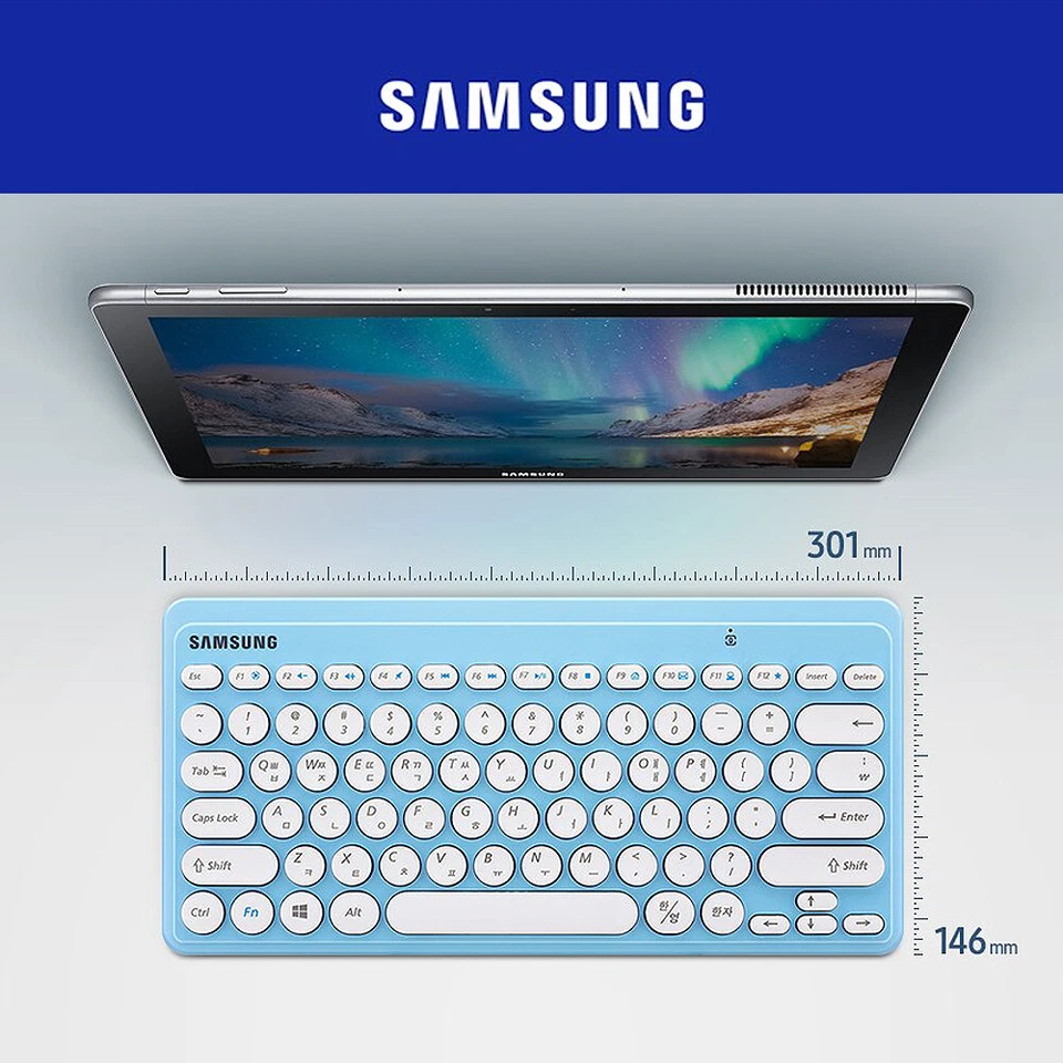 SAMSUNG Wireless Mini Keyboard Mouse Set SRP-9600U Superior Performance Reliable - Image 2 of 4