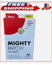 NEW Hero Cosmetics Mighty Patch Original Blemish Acne Treatment - 72 Ct