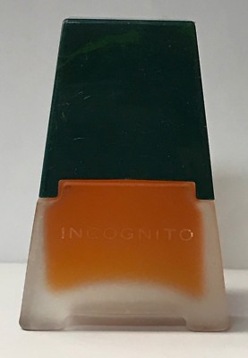 2 Bottles Incognito Cologne Splash  15 ml 0.5 fl oz unboxed