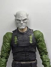 3d Print Captain America HEAD 1:10 7"  DIAMOND SELECT MCFARLANE DC MULTIVERSE