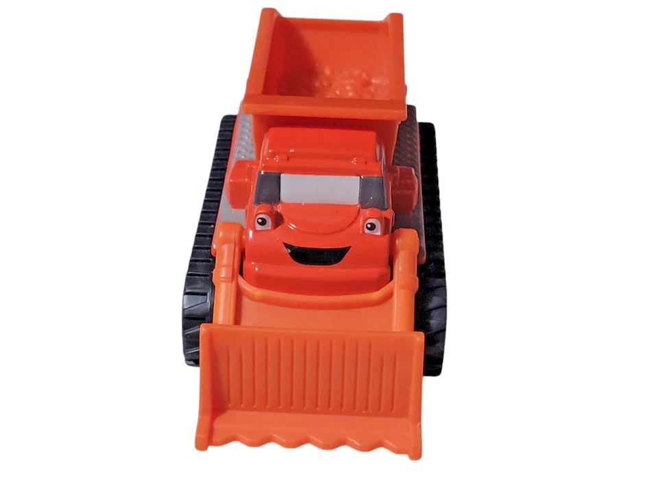 Camión de volteo Mattel Bob the Builder Muck the 2015 excavadora naranja de 4" de longitud Foto 3 de 4