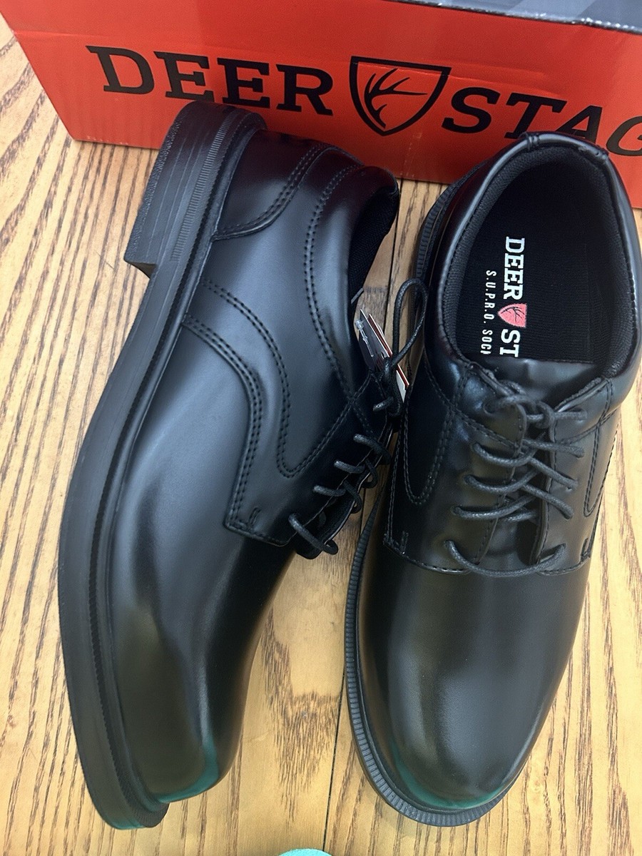 DEER STAGS MENS TIMES BLACK DRESS SHOES SIZE 11 NWB $80 | eBay display picture 2