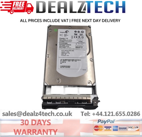 DELL 146GB Hard Drive 10K 3.5IN SAS HDD WR711 / 0WR711