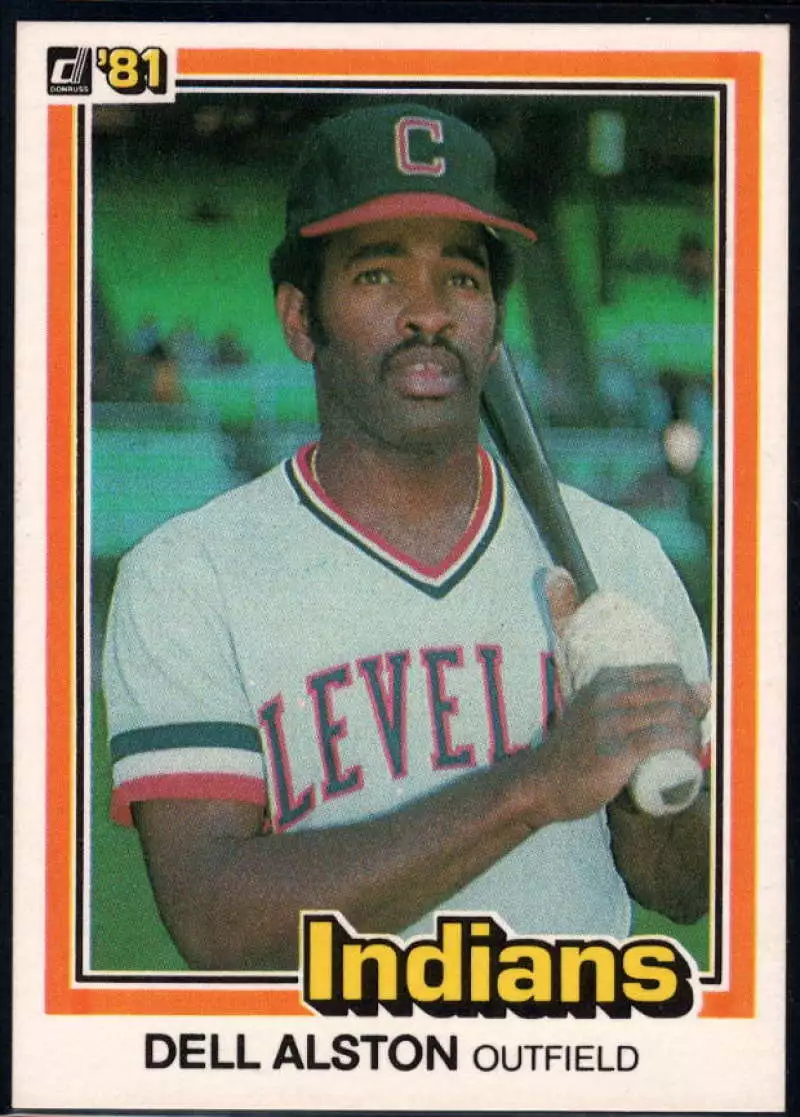 1981 Donruss #322 Dell Alston NM-MT Indians