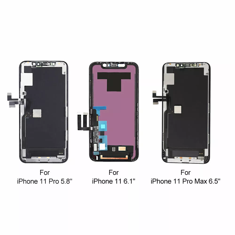 For iPhone 11 Pro Max 6.5 LCD Display Touch Screen Replacement Incell Soft  OLED