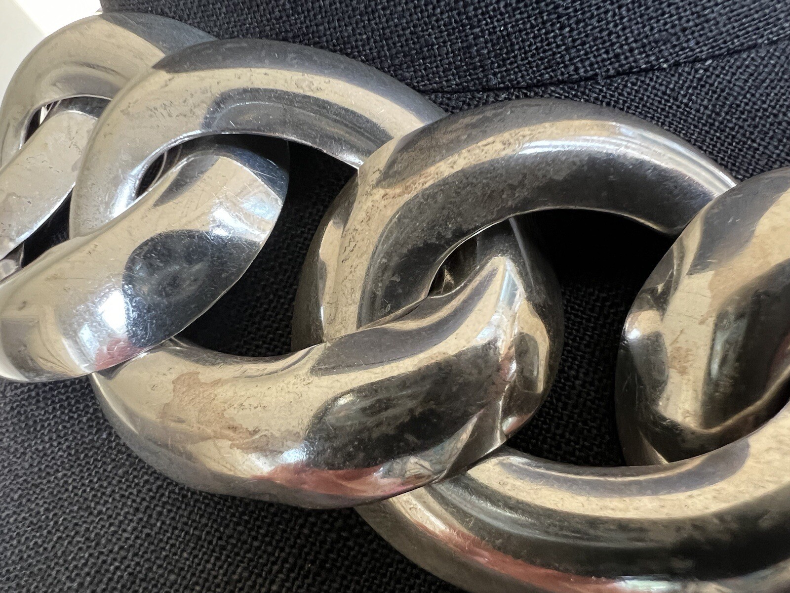 159gr Vintage Solid Sterling Silver Oversize Miam… - image 16