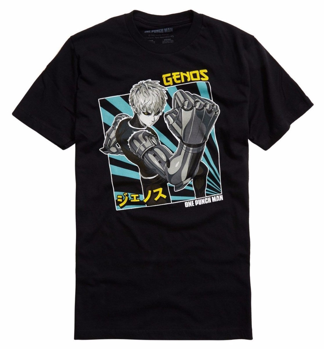 ANIME One Punch Man GENOS T-Shirt NWT 100% Authentic | eBay