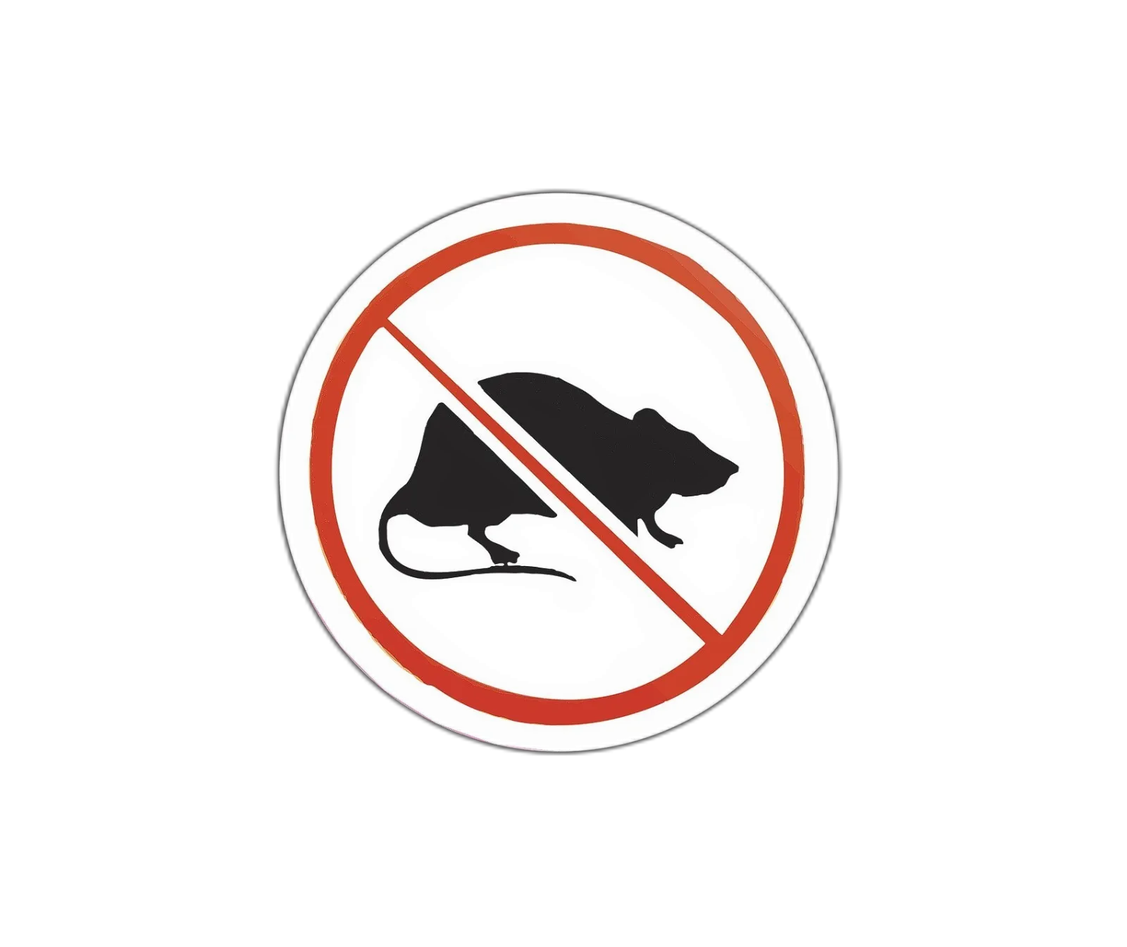 No Rats Sticker Decal