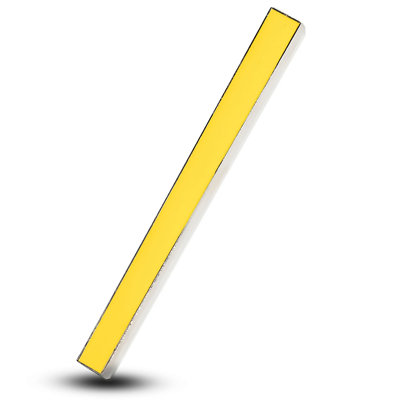 Yellow METAL MAGIC COLOR STICK Trick Paddle Pocket Hot Rod Wand