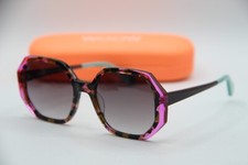 NEW WOOW SUPER VISION 2 COL7436 PINK BROWN TORT GRADIENT SUNGLASSES W/CASE 53-18