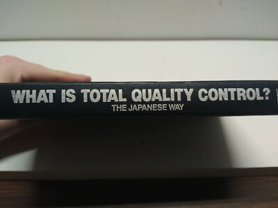 What Is Total Quality Control? : The Japanese Way Hardcover Karor