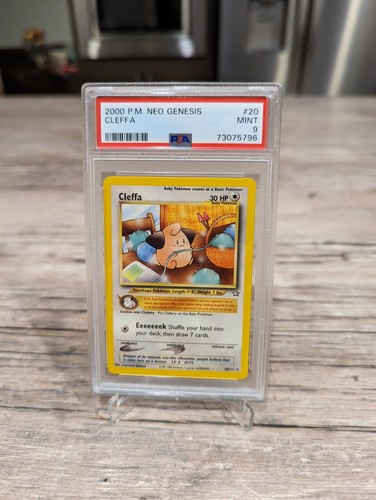 Cleffa (Unlimited) graded PSA 9 for sale on eBay