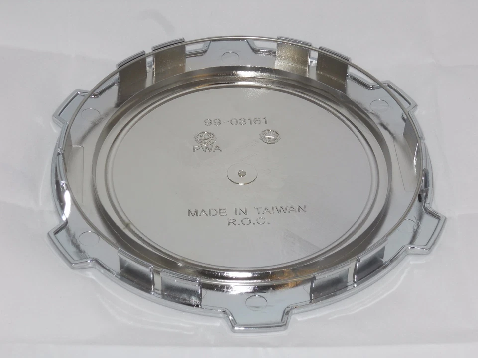 4 盖优惠 GMC SIERRA YUKON DENALI XL 1500 铬轮 RIM 中心盖 99-03161 — 第 2/3 张图片