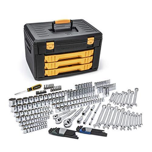 GEARWRENCH 239 Pc. Mechanics Tool Set in 3 Drawer Storage Box