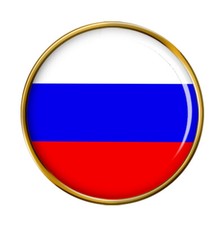 Russia Pin Badge