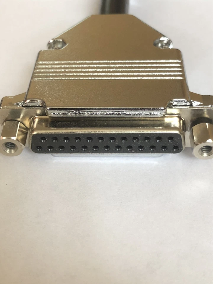 155mm 25Pin DB25 Male/Female  Extension Cable Parallel Printer RS232 PC Serial - Image 3 of 4