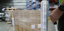 Superpackage 2 Roll Clear Stretch Film Plastic Pallet Wrap 18" x 1500' 80 Gauge