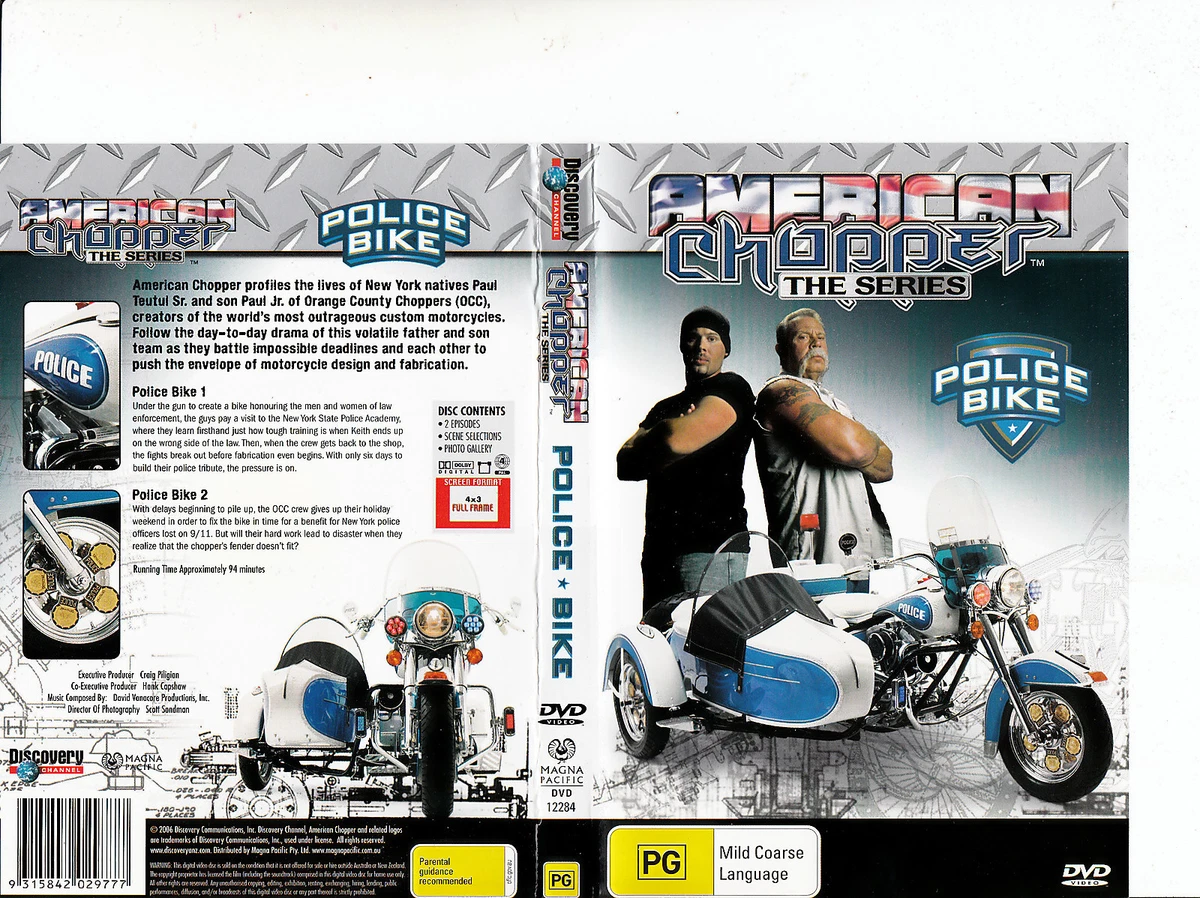 American Chopper Police Bike 2003 TV Series USA 2 Episodes DVD eBay