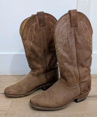 Nocona LD4550 Women's Cowboy Tan Rendezvous Sq ToeSize 8.5