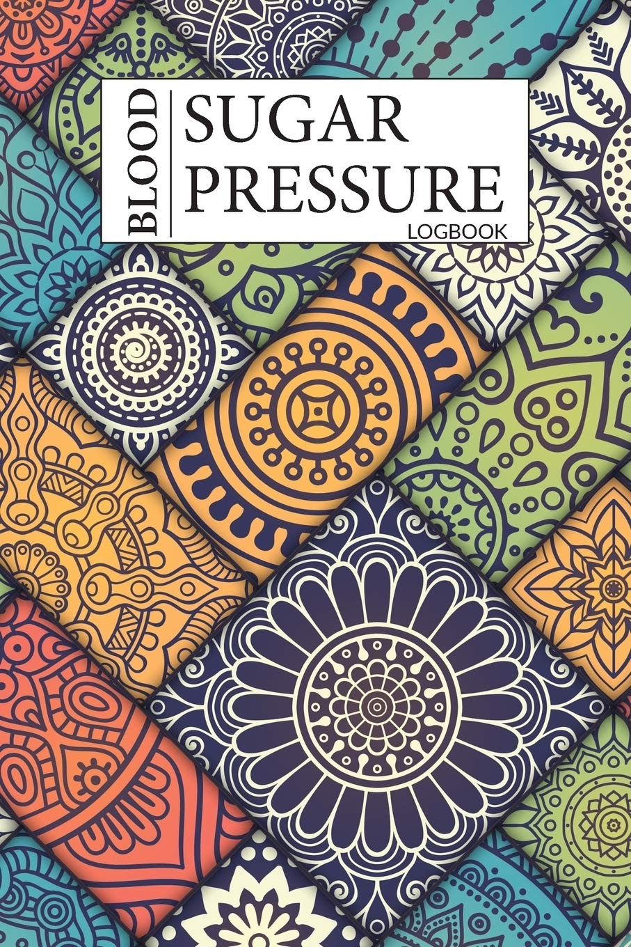 Blood Sugar & Blood Pressure Logbook: 2 in 1 Diabetes and Blood Pressure Log Bo