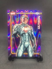 2026 Topps Chrome Marvel Comics Ultron Purple Raywave Refractor /75 #185
