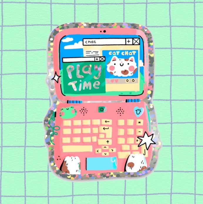 Cute Cat Stickers 50 Pcs for Laptop/Water Bottle/Phone Case 