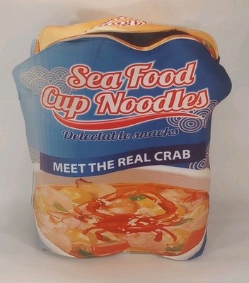 Seafood Cup Noodles Adult Costume - Unique Food-Themed Halloween Complete Outfit