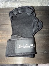 Hi Tech Hand Grip Weight Lifting Pads Workout Gloves Gym Fitness Pro Palm Grips