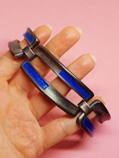 OTTAVIANI argento 925 bracciale vintage anni ’70 smaltato sterling Silber 70s