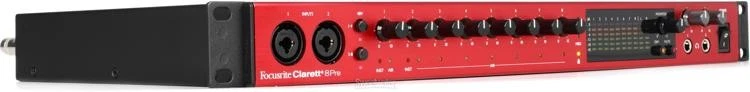 Focusrite Clarett+ 8Pre USB-C Audio Interface - Image 4 of 4
