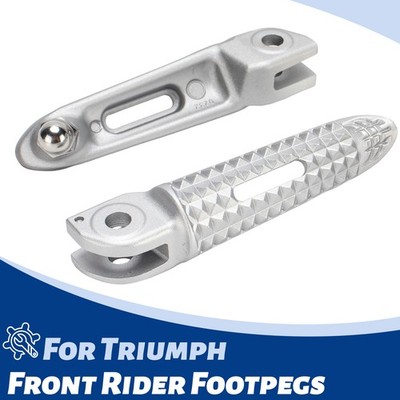 Fahrer Fußrasten Für Triumph Trident 660 Tiger Sport 660 2021+ Daytona 660 2024+