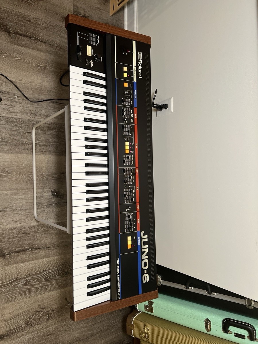 ROLAND JUNO-6(ジャンク品) Roland Juno-6 Analog Keyboard Synthesizer for sale online | eBay