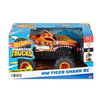 Hot Wheels Monster Trucks RC 1:24 Tiger Shark | Nonbook | 0194735149742