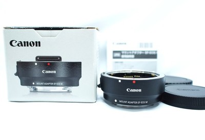 [ Almost Unused in Box ] Canon Mount Adapter EF-EOS M From JAPAN