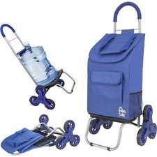 Stair Climber Trolley Dolly Folding Grocery Cart Heavy Duty Shopping Hand Truck