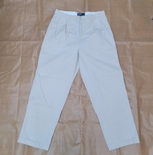 Vintage Polo Ralph Lauren Andrew Pants Mens 33x30 Fit 32x30 Double Pleated