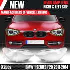 FOR BMW 1 SERIES F20 PRE-LCI LEFT OR RIGHT SIDE FRONT HEADLIGHT LENS COVER 11-14