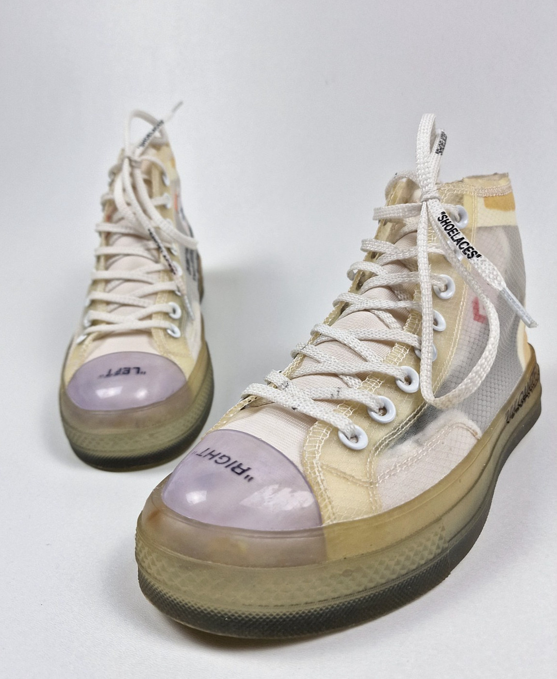 Off-White x Converse Chuck Taylor “Vulcanized” – Unisex 7.5 US – Insole 26cm image 4