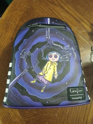 loungefly mini backpack Coraline Portal Brand New
