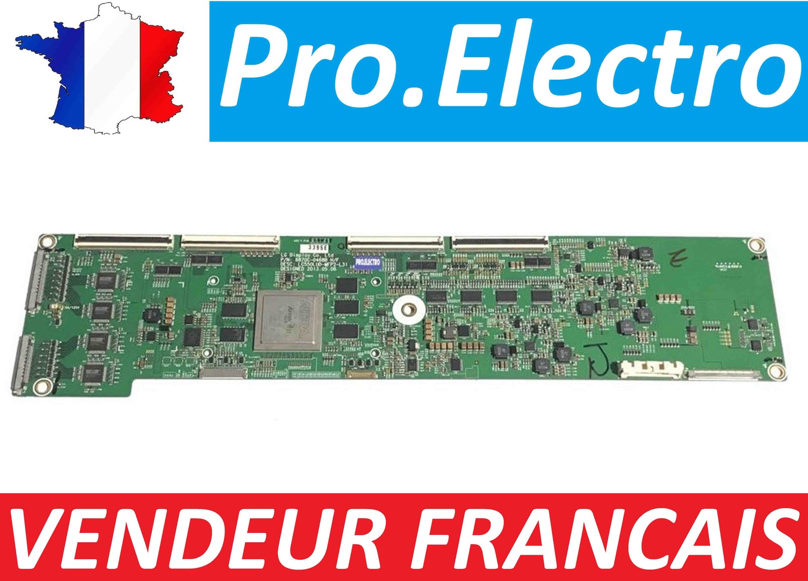 Contrôleur T-CON TV LG 55EA970V référence 6870C-0468C LC550 UD