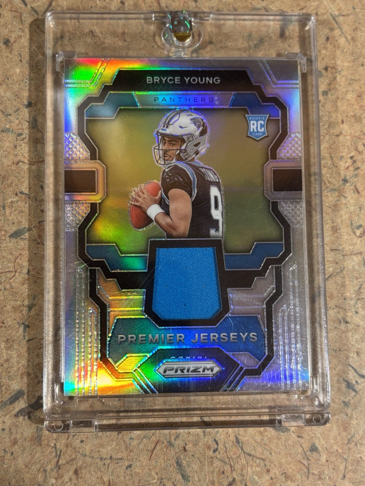 2023 Panini Prizm - Premier Jerseys Bryce Young #PJ-BY (MEM, RC)